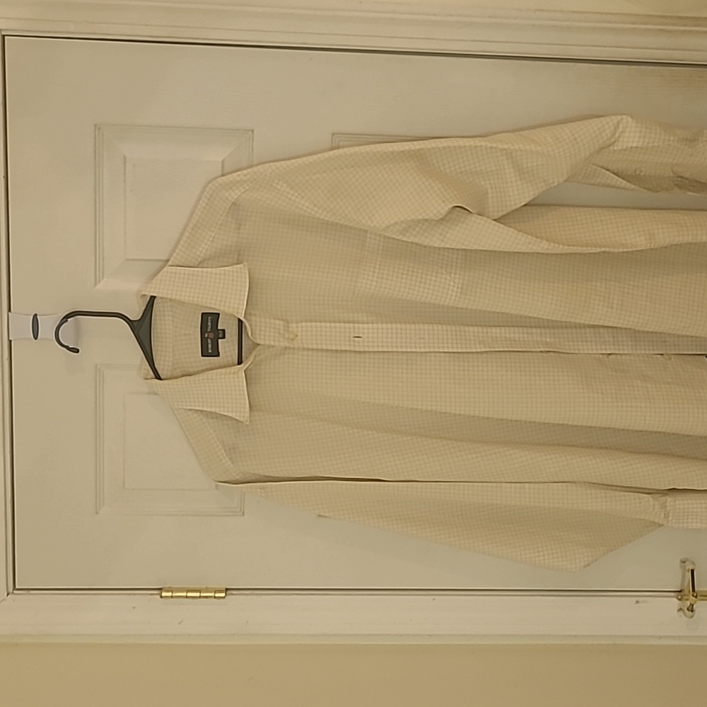 Mens dress shirt perfect shape 17.5 35 length arms